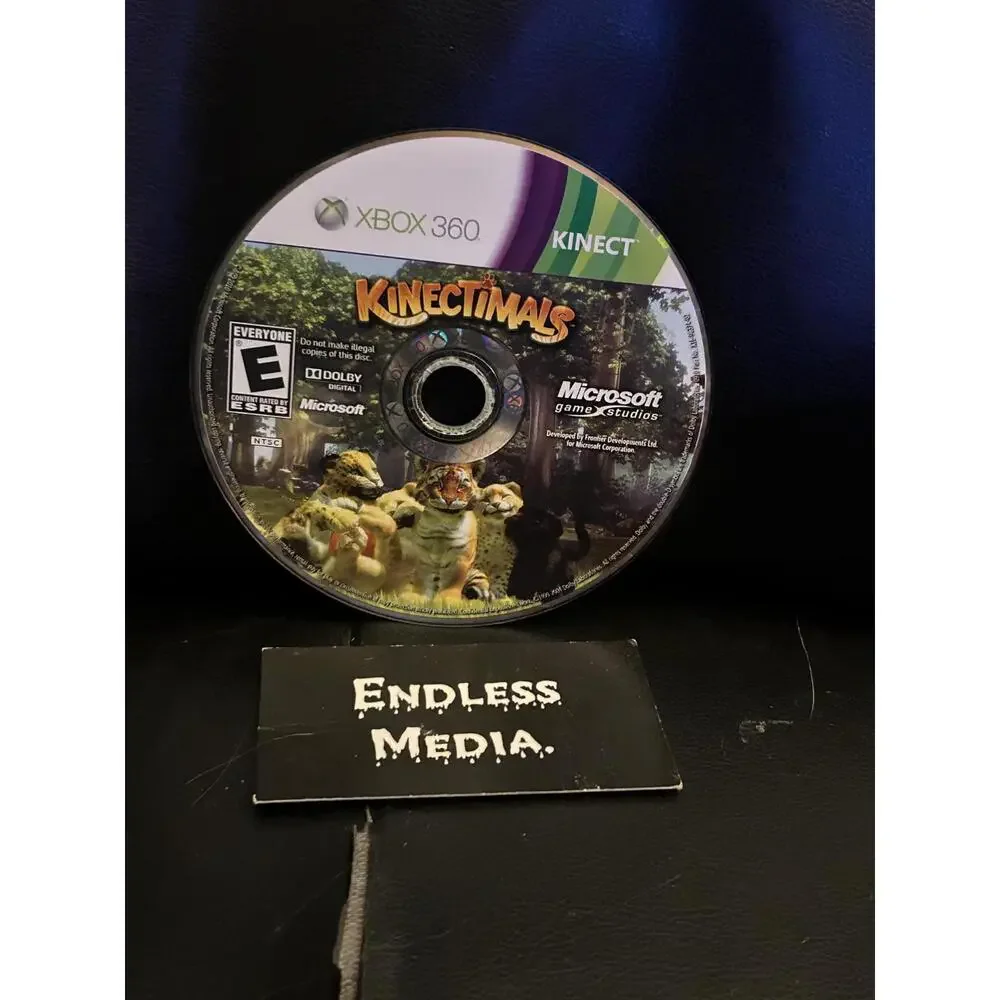 Kinectimals Microsoft Xbox 360 Loose Video Game